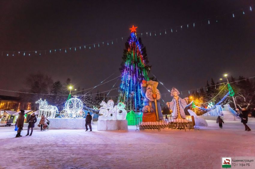 Новогодняя Уфа